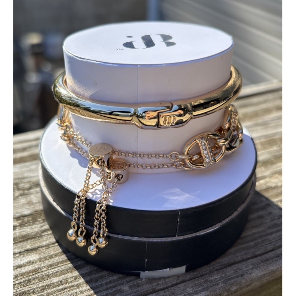 Bomb Party Halloween Stacks 25' ST95799 "Lurking In Luxury" Hematite Gold Spider - Picture 3 of 3